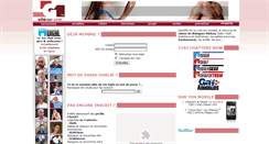 Desktop Screenshot of moncitegay.com